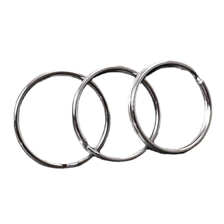 Factory wholesale of nickel-plated iron keychains, various specifications of keychains, multi-functional iron aperture keychain accessories Factory wholesale of nickel-plated iron keychains, various specifications of keychains, multi-functional iron aperture keychain accessories
